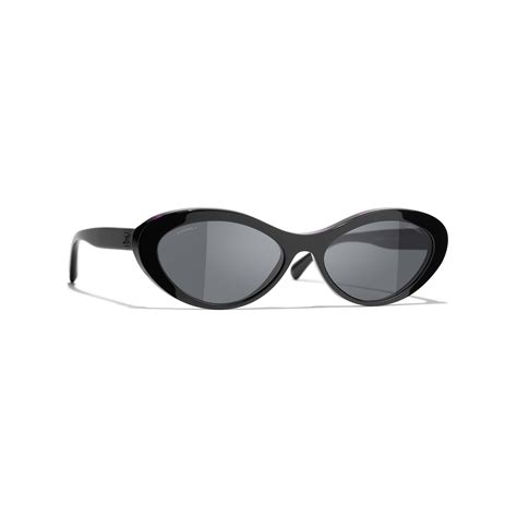 chanel oval sunglasses 2020|Chanel sunglasses with clear sides.